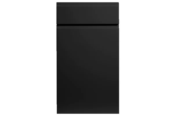 Knebworth replacement kitchen door and drawer front in Matt Black