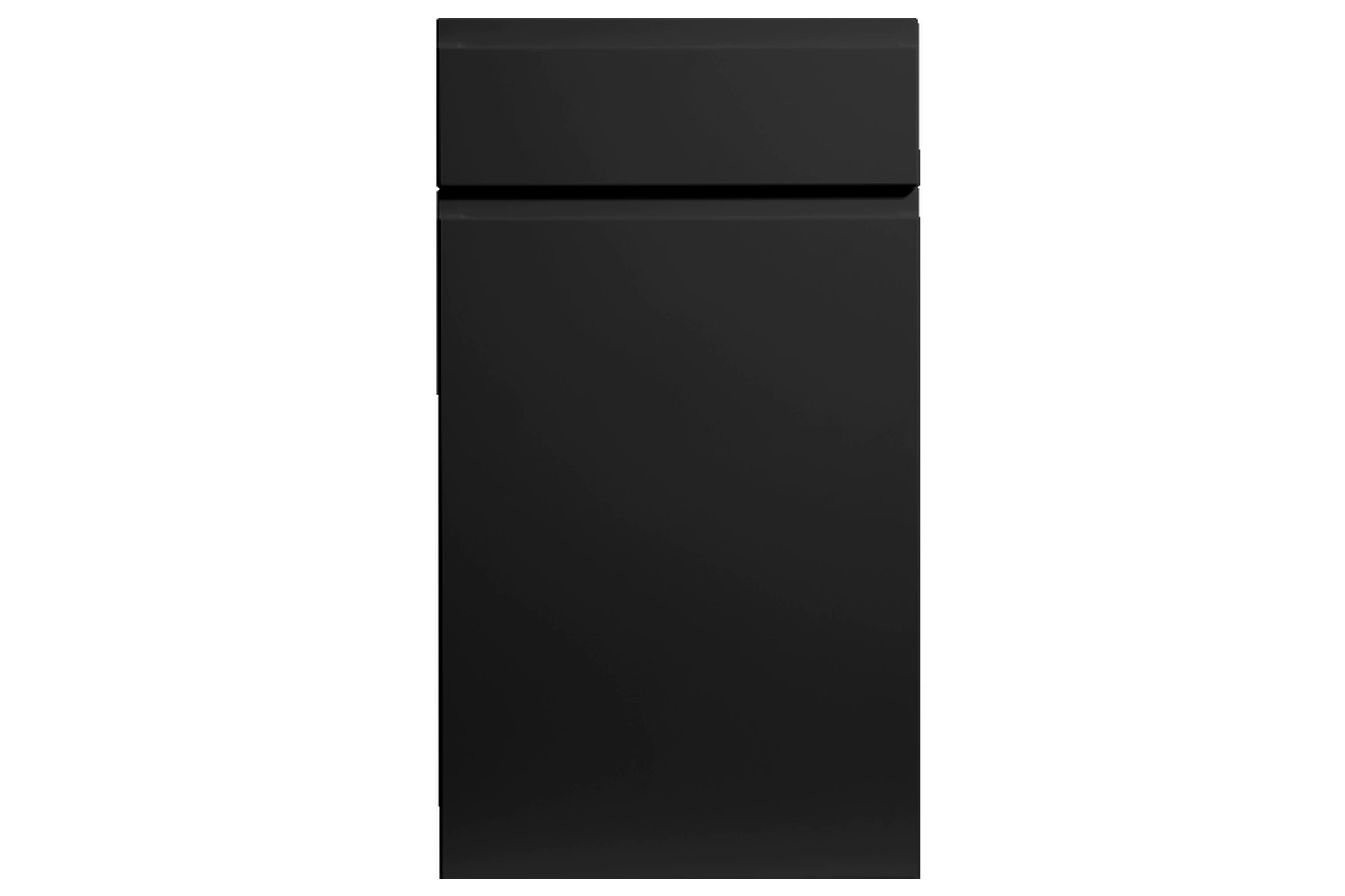 kitchen-door-knebworth-matt-black-p-1 Knebworth replacement kitchen door and drawer front in Matt Black