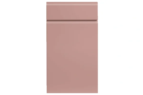 Knebworth replacement kitchen door and drawer front in Matt Blush Pink