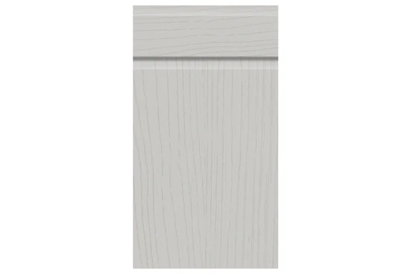 Knebworth replacement kitchen door and drawer front in Paint Flow Matt Light Grey 2