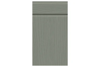 Knebworth replacement kitchen door and drawer front in Paint Flow Matt Sage Green 2