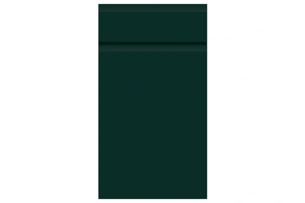 Knebworth replacement kitchen door and drawer front in Supermatt Fir Green 2