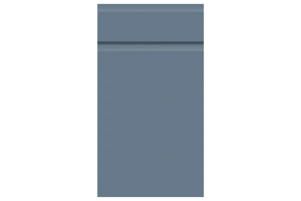 Knebworth replacement kitchen door and drawer front in Supermatt Misty Blue