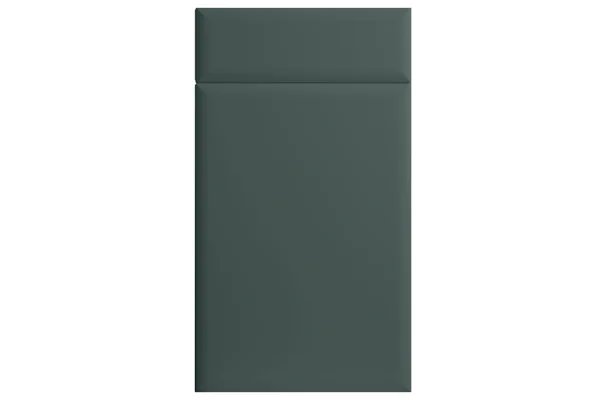 Lincoln replacement kitchen door and drawer front in Matt Kombu Green