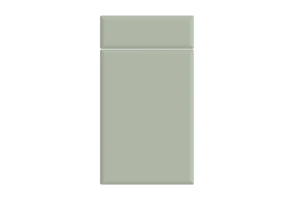 Lincoln replacement kitchen door and drawer front in Matt Sage Green