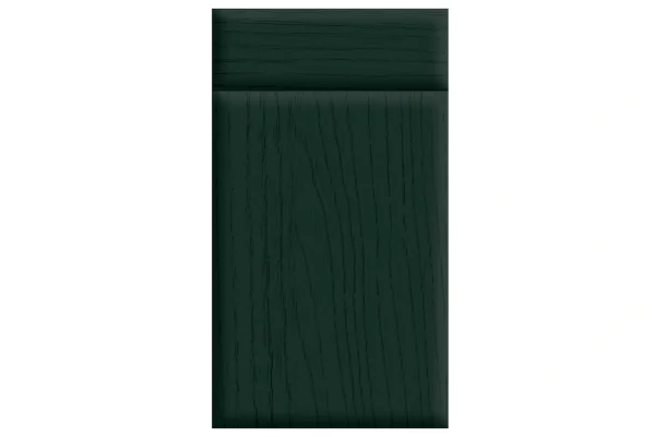 Lincoln replacement kitchen door and drawer front in Paint Flow Matt Fir Green 2