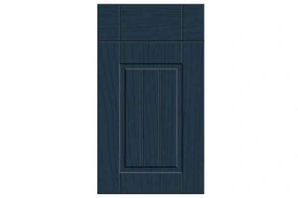 Newport replacement kitchen door and drawer front in Paint Flow Matt Indigo Blue 1