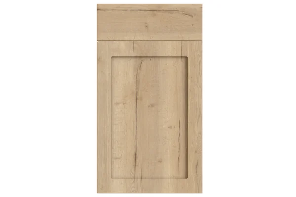 Oakham replacement kitchen door and drawer front in Halifax Natural Oak
