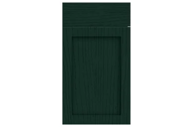 Oakham replacement kitchen door and drawer front in Paint Flow Matt Fir Green 1