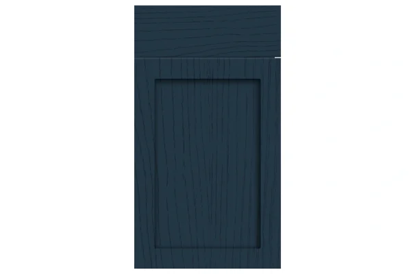 Oakham replacement kitchen door and drawer front in Paint Flow Matt Indigo Blue 2