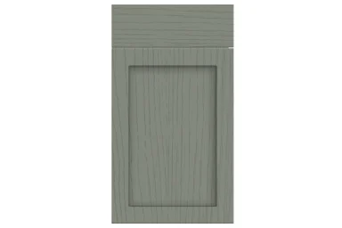 Oakham replacement kitchen door and drawer front in Paint Flow Matt Sage Green 2