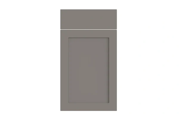Oakham replacement kitchen door and drawer front in Supermatt Dust Grey