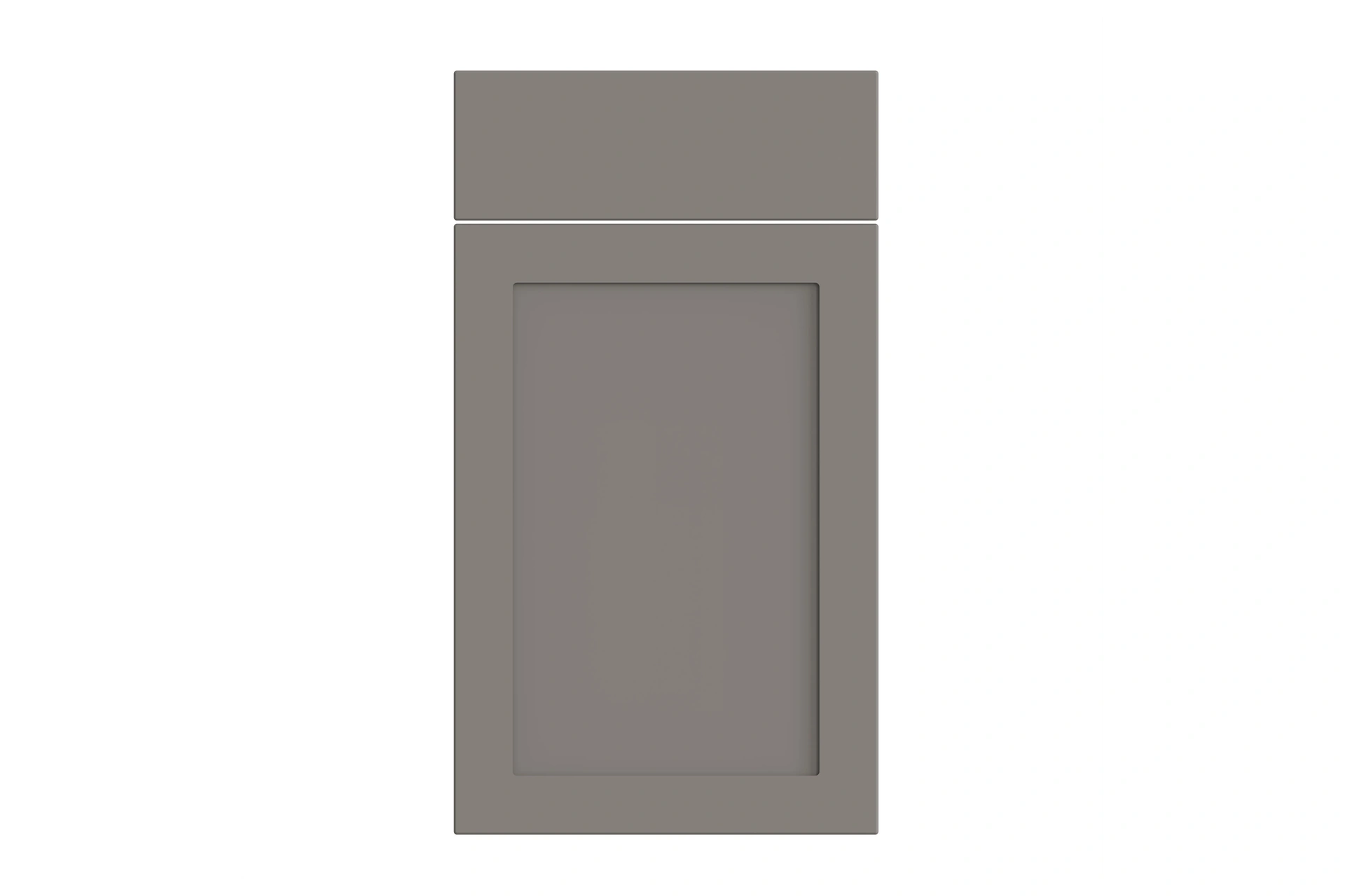 kitchen-door-oakham-supermatt-dust-grey-p-1 Oakham replacement kitchen door and drawer front in Supermatt Dust Grey