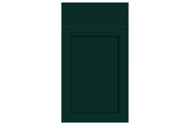 Oakham replacement kitchen door and drawer front in Supermatt Fir Green 1