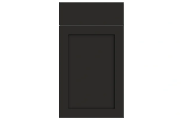 Oakham replacement kitchen door and drawer front in Supermatt Graphite
