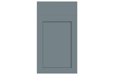 Oakham replacement kitchen door and drawer front in Supermatt Mood Grey 2