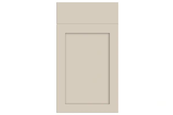 Oakham replacement kitchen door and drawer front in Supermatt Taupe Grey 2