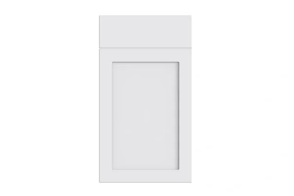 Oakham replacement kitchen door and drawer front in Supermatt White