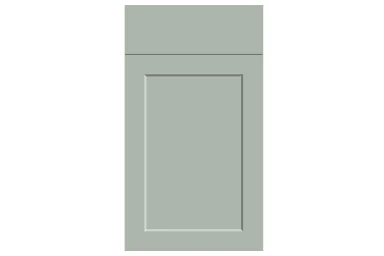 Richmond replacement kitchen door and drawer front in Matt Pistachio Green 1