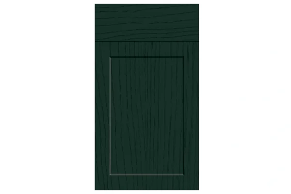 Richmond replacement kitchen door and drawer front in Paint Flow Matt Fir Green 1