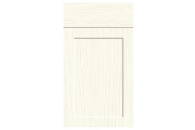 Richmond replacement kitchen door and drawer front in Paint Flow Matt White 1