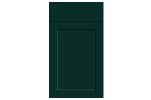 Richmond replacement kitchen door and drawer front in Supermatt Fir Green 1