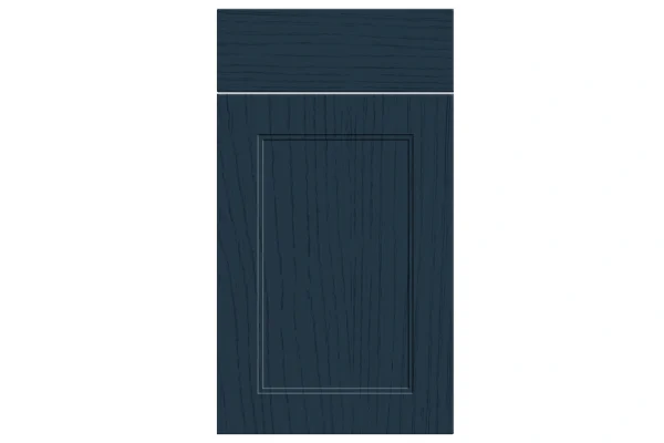 Rowen replacement kitchen door and drawer front in Paint Flow Matt Indigo Blue