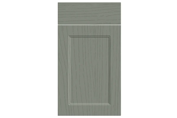 Rowen replacement kitchen door and drawer front in Paint Flow Matt Sage Green