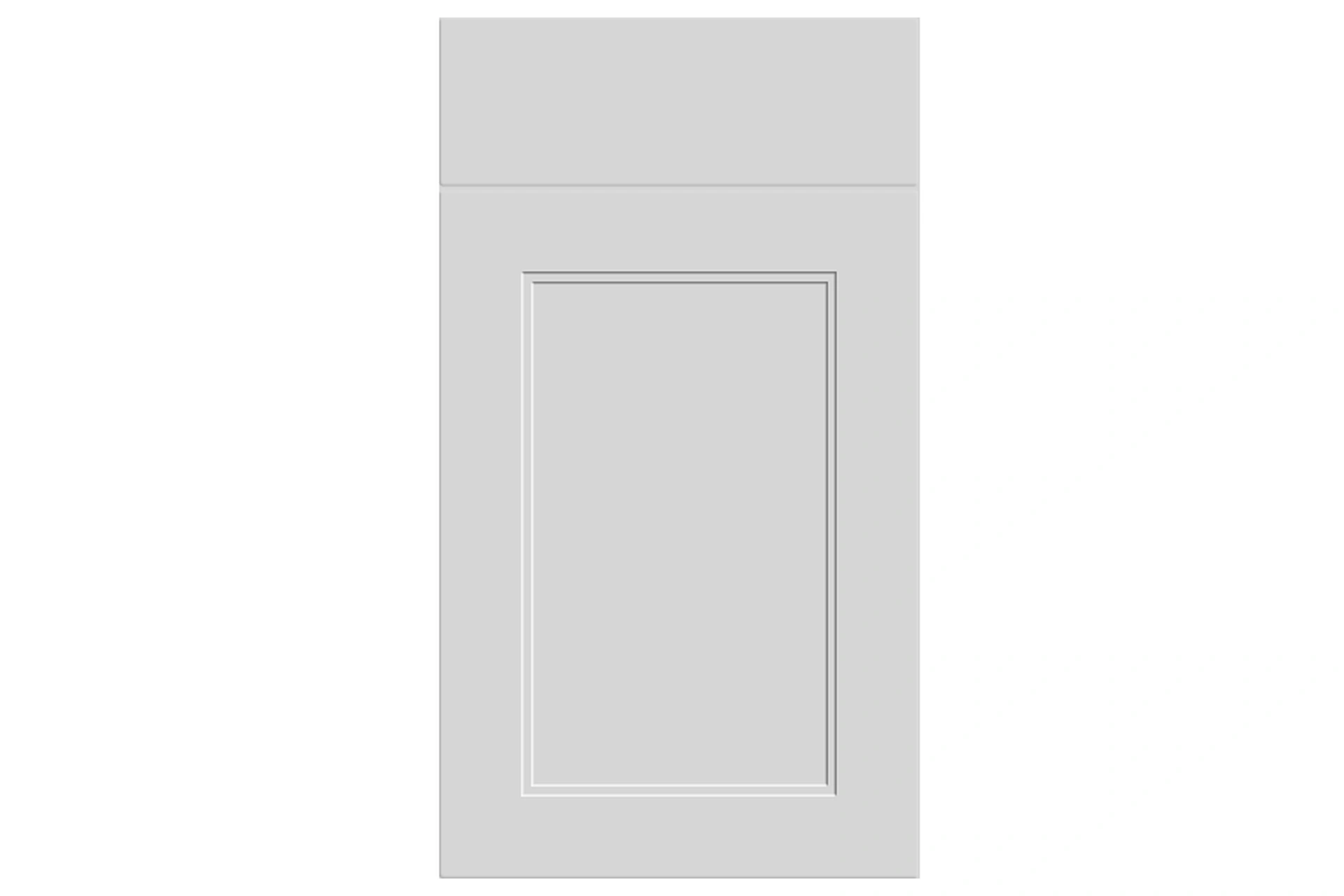 kitchen-door-rowen-porcelain-white-p-1 Rowen replacement kitchen door and drawer front in Porcelain White