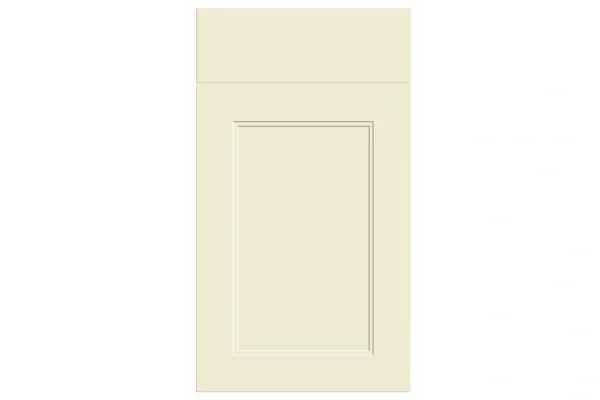 Rowen replacement kitchen door and drawer front in Supermatt Alabaster