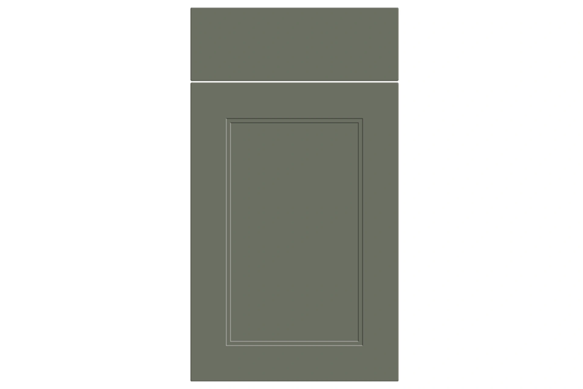 kitchen-door-rowen-supermatt-smoke-green-p-1 Rowen replacement kitchen door and drawer front in Supermatt Smoke Green