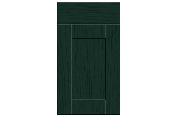 kitchen-door-shaker-paint-flow-matt-fir-green-2-p-1 Shaker replacement kitchen door and drawer front in Paint Flow Matt Fir Green 2
