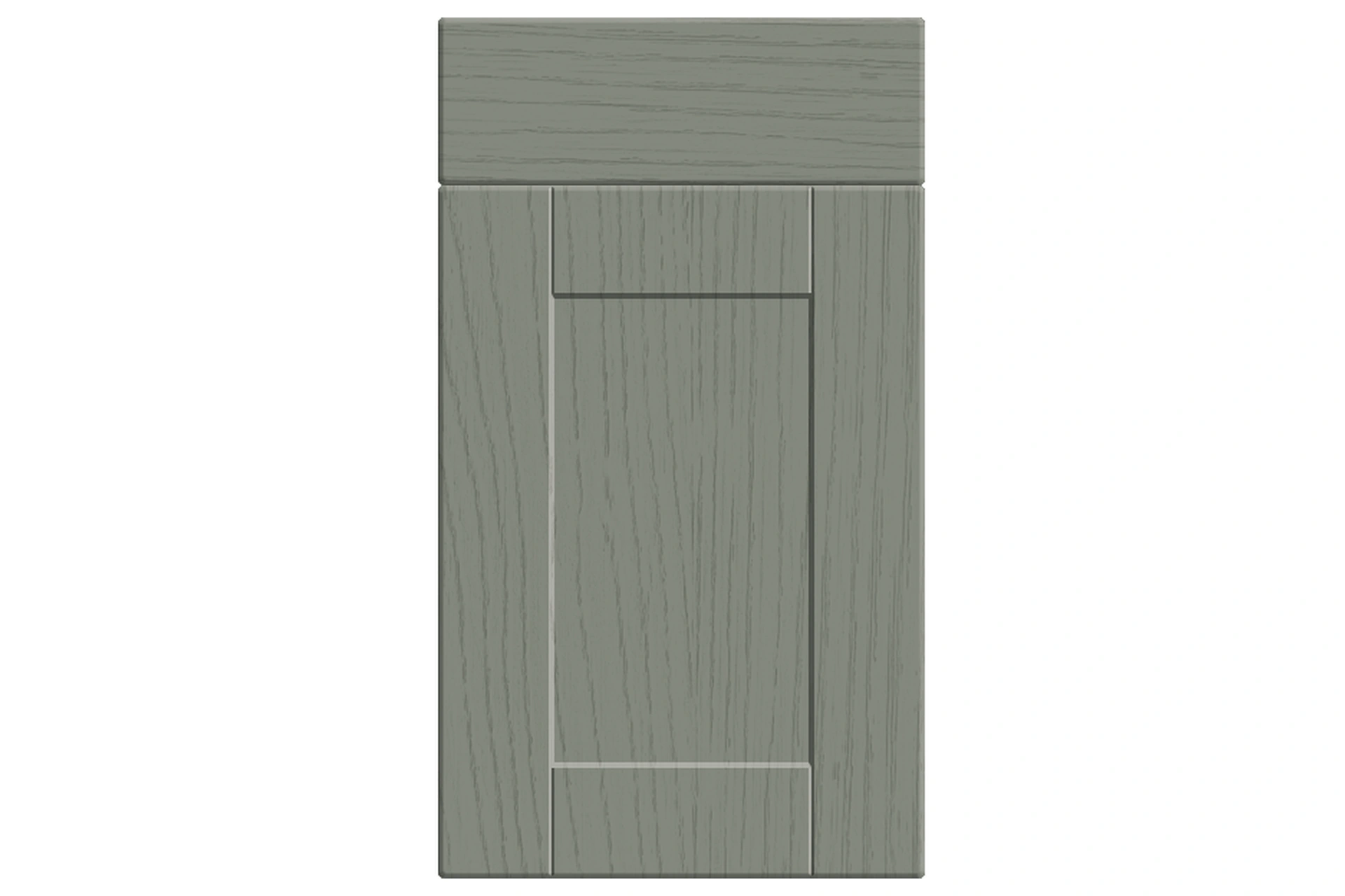 kitchen-door-shaker-paint-flow-matt-sage-green-1-p-1 Shaker replacement kitchen door and drawer front in Paint Flow Matt Sage Green 1