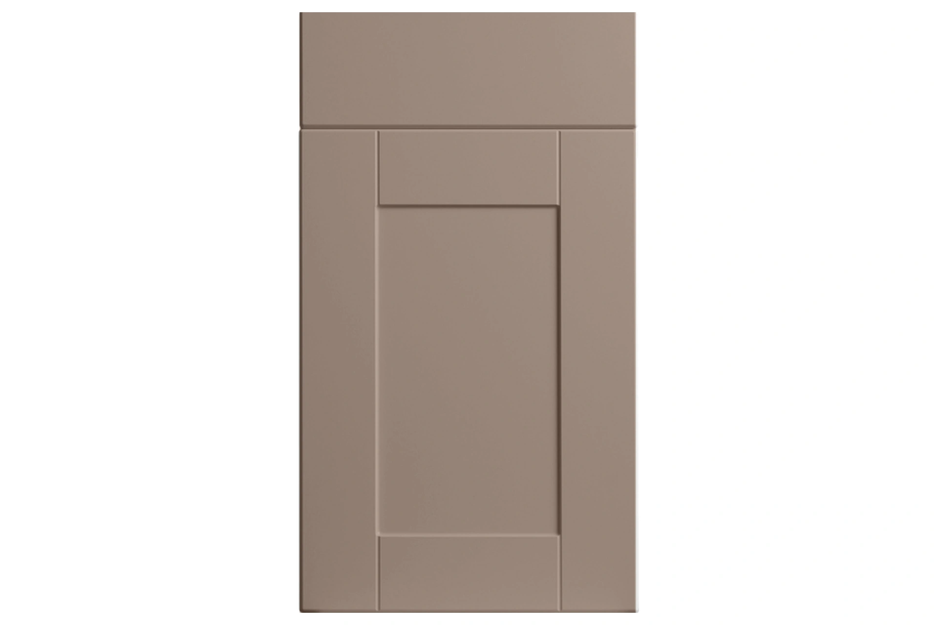 kitchen-door-shaker-supermatt-cashmere-p-1 Shaker replacement kitchen door and drawer front in Supermatt Cashmere