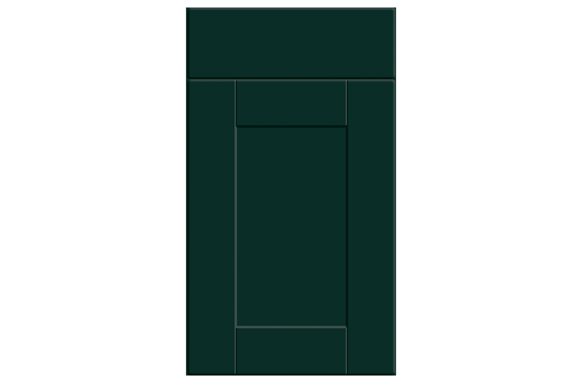 kitchen-door-shaker-supermatt-fir-green-1-p-1 Shaker replacement kitchen door and drawer front in Supermatt Fir Green 1