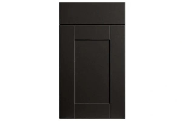 Shaker replacement kitchen door and drawer front in Supermatt Graphite