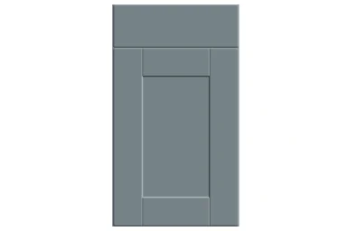 Shaker replacement kitchen door and drawer front in Supermatt Mood Grey 2