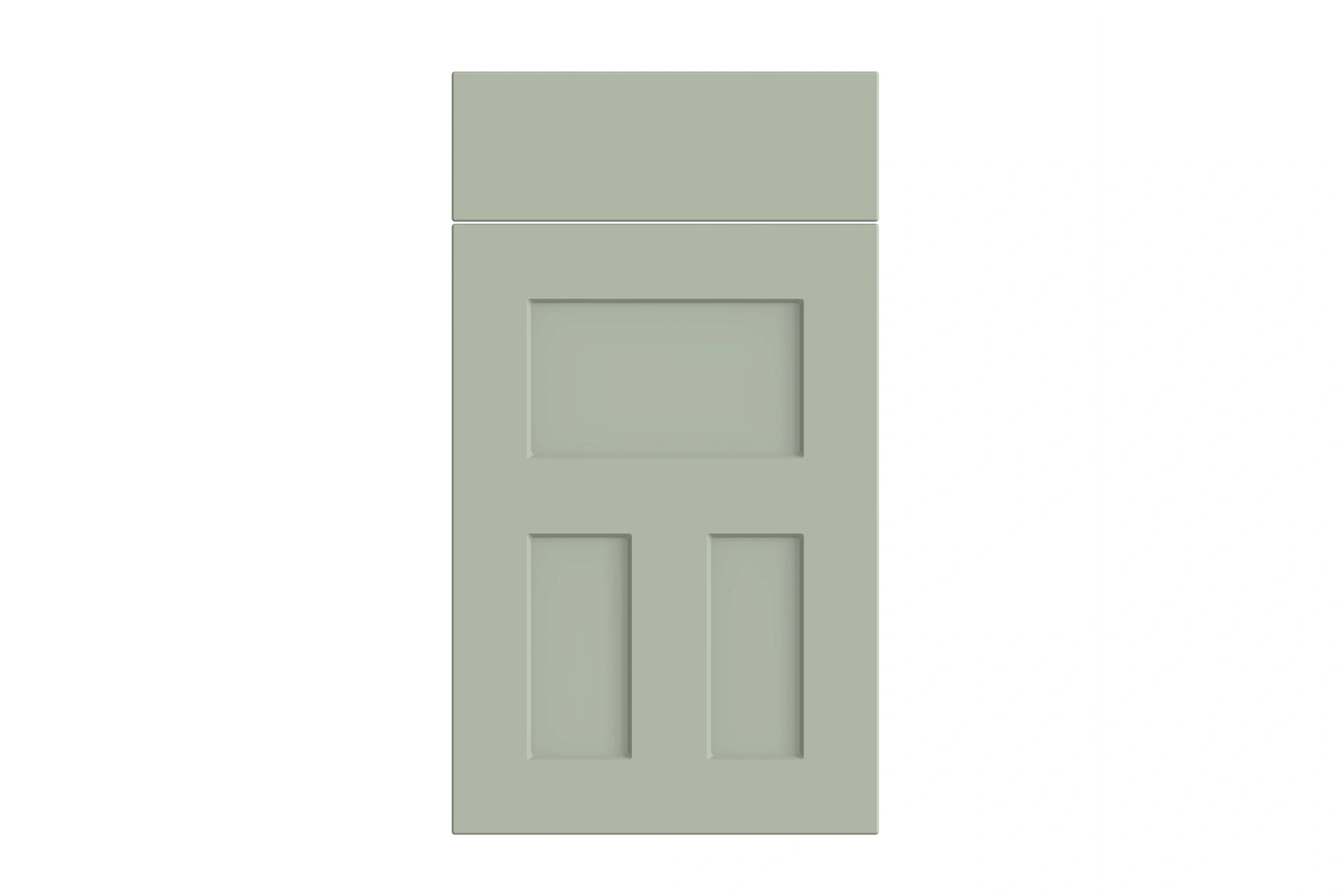 kitchen-door-stratford-matt-sage-green-p-1 Stratford replacement kitchen door and drawer front in Matt Sage Green