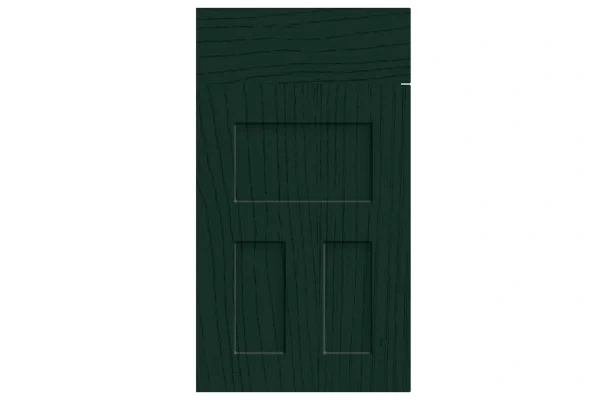 Stratford replacement kitchen door and drawer front in Paint Flow Matt Fir Green 2