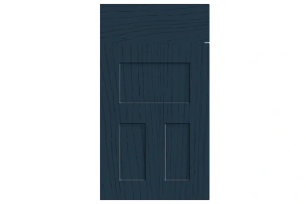 Stratford replacement kitchen door and drawer front in Paint Flow Matt Indigo Blue 1