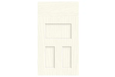 Stratford replacement kitchen door and drawer front in Paint Flow Matt White 1