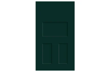 Stratford replacement kitchen door and drawer front in Supermatt Fir Green 1