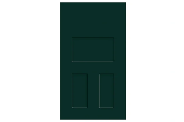 Stratford replacement kitchen door and drawer front in Supermatt Fir Green 1