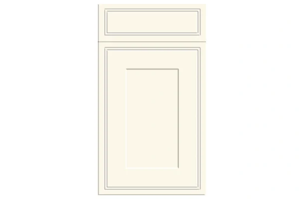 Tullymore replacement kitchen door and drawer front in Antique White