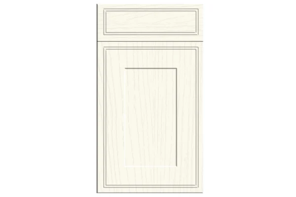 Tullymore replacement kitchen door and drawer front in Paint Flow Matt White