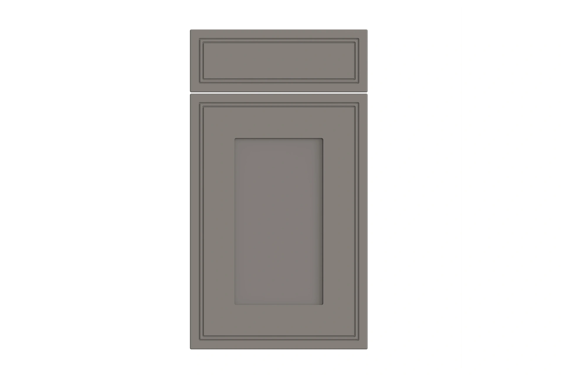 kitchen-door-tullymore-supermatt-dust-grey-p-1 Tullymore replacement kitchen door and drawer front in Supermatt Dust Grey