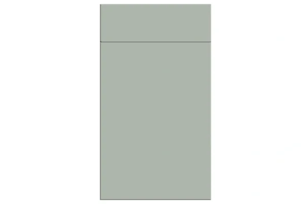 Venice replacement kitchen door and drawer front in Matt Pistachio Green 1