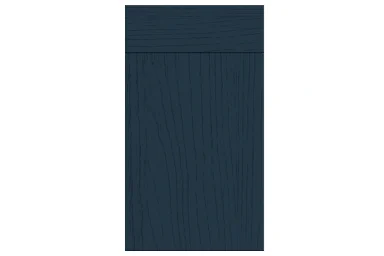 Venice replacement kitchen door and drawer front in Paint Flow Matt Indigo Blue 1