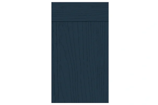 Venice replacement kitchen door and drawer front in Paint Flow Matt Indigo Blue 2