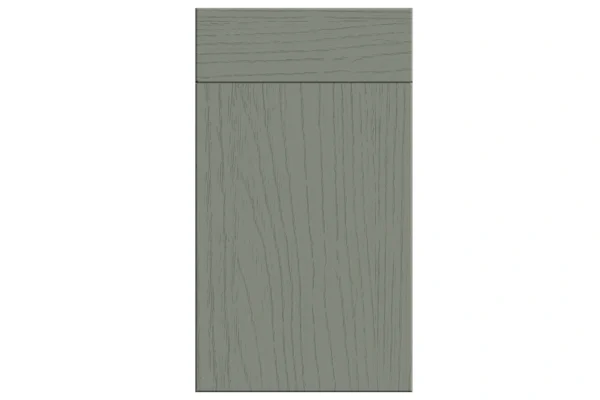 Venice replacement kitchen door and drawer front in Paint Flow Matt Sage Green 1